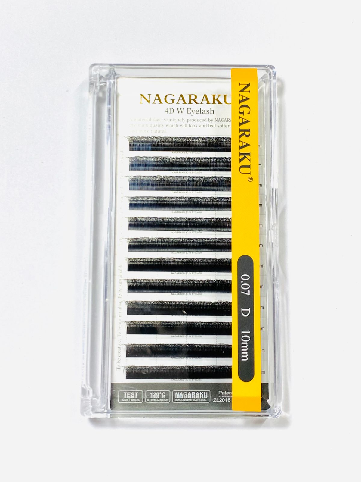 4D W SHAPE EYELASH 0.07D 10mm