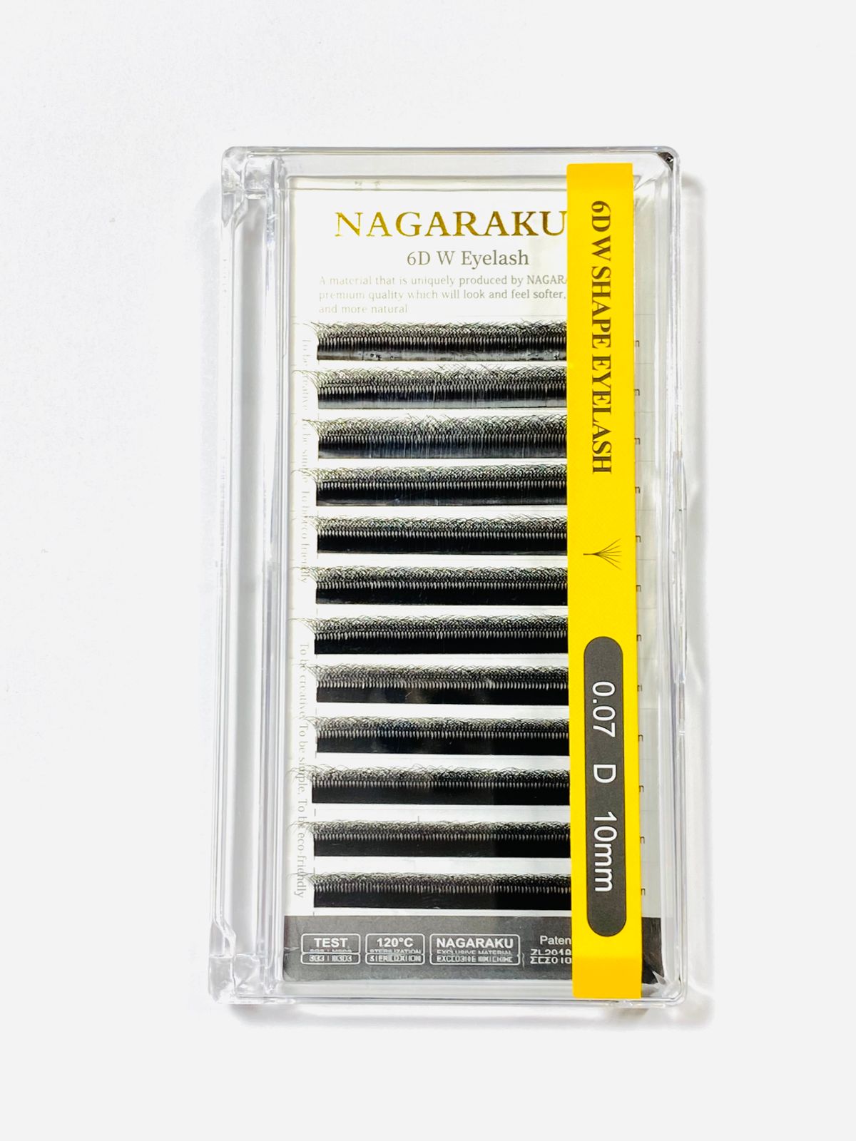6D W SHAPE EYELASH 0.07D 10mm