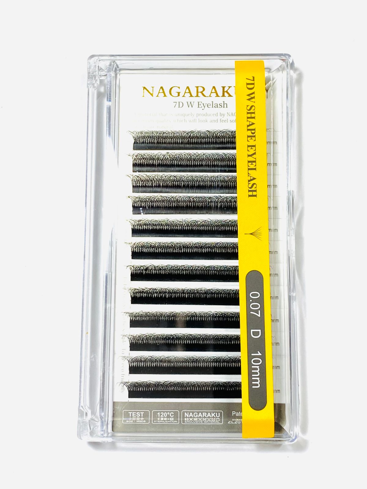 7D W SHAPE EYELASH 0.07D 10mm