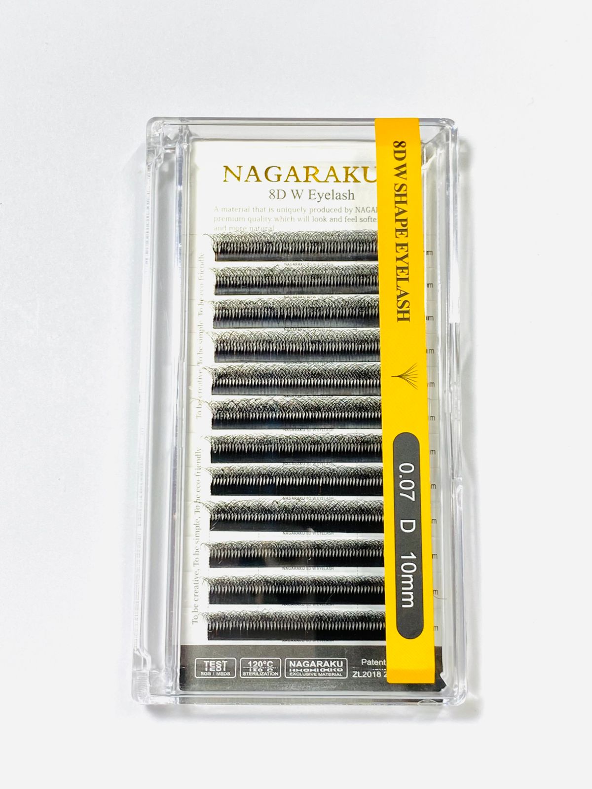 8D W SHAPE EYELASH 0.07D 10mm