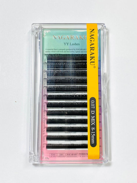 Nagaraku YY Shaped 0.07 D mix 8-15mm