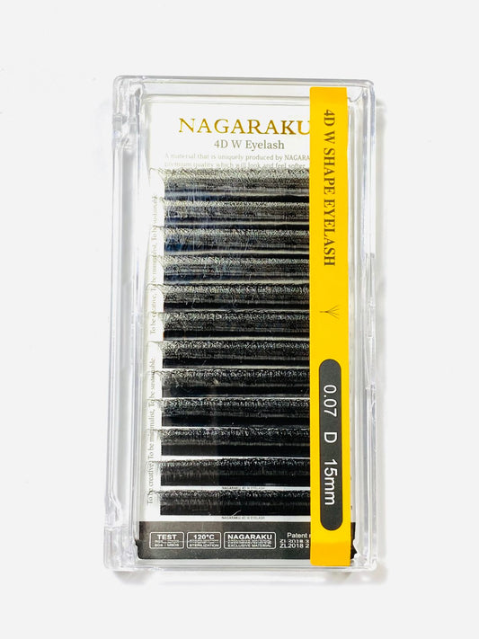 4D W SHAPE EYELASH 0.07D 15mm