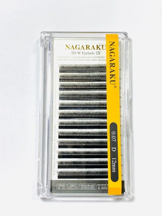5D W SHAPE EYELASH 0.07D 12mm