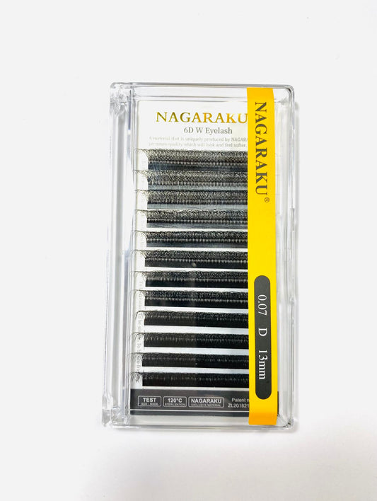 6D W SHAPE EYELASH 0.07D 13mm