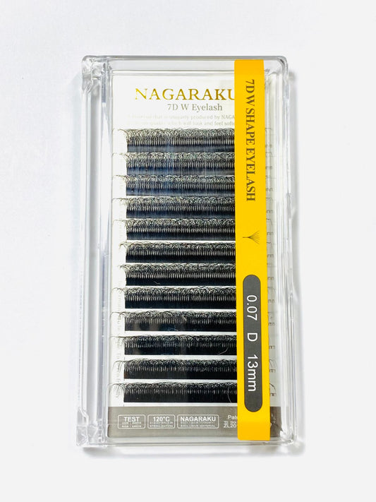 7D W SHAPE EYELASH 0.07D 13mm