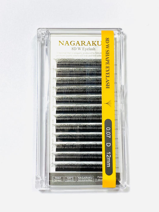 8D W SHAPE EYELASH 0.07D 12mm