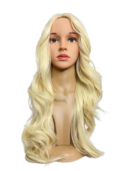 Peluca con división de lado extended